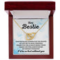 Almost Sold Out - HEY BESTIE - INTERLOCKING HEARTS NECKLACE