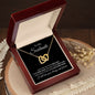 Almost Sold Out - TO MY SOULMATE - INTERLOCKING HEARTS NECKLACE