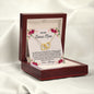 Almost Sold Out - TO MY BONUS MOM - INTERLOCKING HEARTS NECKLACE