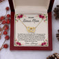 Almost Sold Out - TO MY BONUS MOM - INTERLOCKING HEARTS NECKLACE