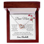 Almost sold out- To my Mom - Beautiful Interlocking Hearts Necklace