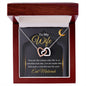 Almost Sold Out - TO MY WIFE FOR EID - INTERLOCKING HEARTS NECKLACE