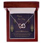 Almost Sold Out - TO MY WIFE FOR EID – INTERLOCKING HEARTS NECKLACE
