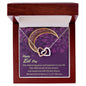 Almost Sold Out - TO MY WIFE FOR EID – INTERLOCKING HEARTS NECKLACE