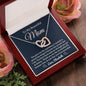 Almost sold out- To my Mom - Beautiful Interlocking Hearts Necklace