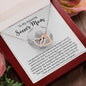Almost Sold Out - To My Amazing Soccer Mom - Interlocking Hearts Necklace