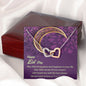 Almost Sold Out - TO MY WIFE FOR EID – INTERLOCKING HEARTS NECKLACE