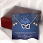 Almost Sold Out - TO MY DAUGHTER FOR EID – INTERLOCKING HEARTS NECKLACE