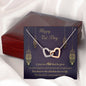 Almost Sold Out - TO MY WIFE FOR EID – INTERLOCKING HEARTS NECKLACE