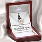 Almost Sold Out - Basketball Mom - Interlocking Hearts Necklace