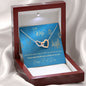 Almost Sold Out - TO MY WIFE FOR EID – INTERLOCKING HEARTS NECKLACE