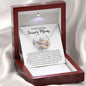 Almost Sold Out - To My Amazing Soccer Mom - Interlocking Hearts Necklace