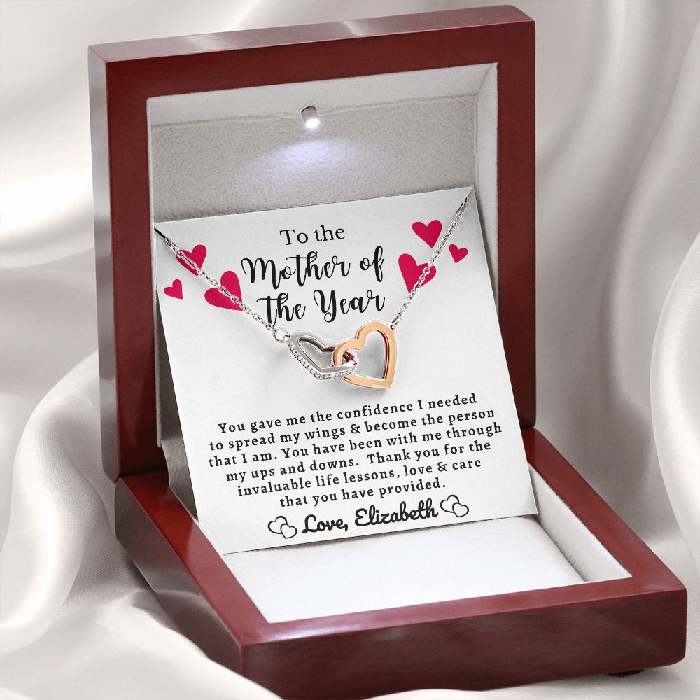 Almost Sold Out - Mother of the Year - Interlocking Hearts Necklace