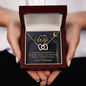 Almost Sold Out - TO MY WIFE FOR EID - INTERLOCKING HEARTS NECKLACE