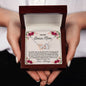 Almost Sold Out - TO MY BONUS MOM - INTERLOCKING HEARTS NECKLACE