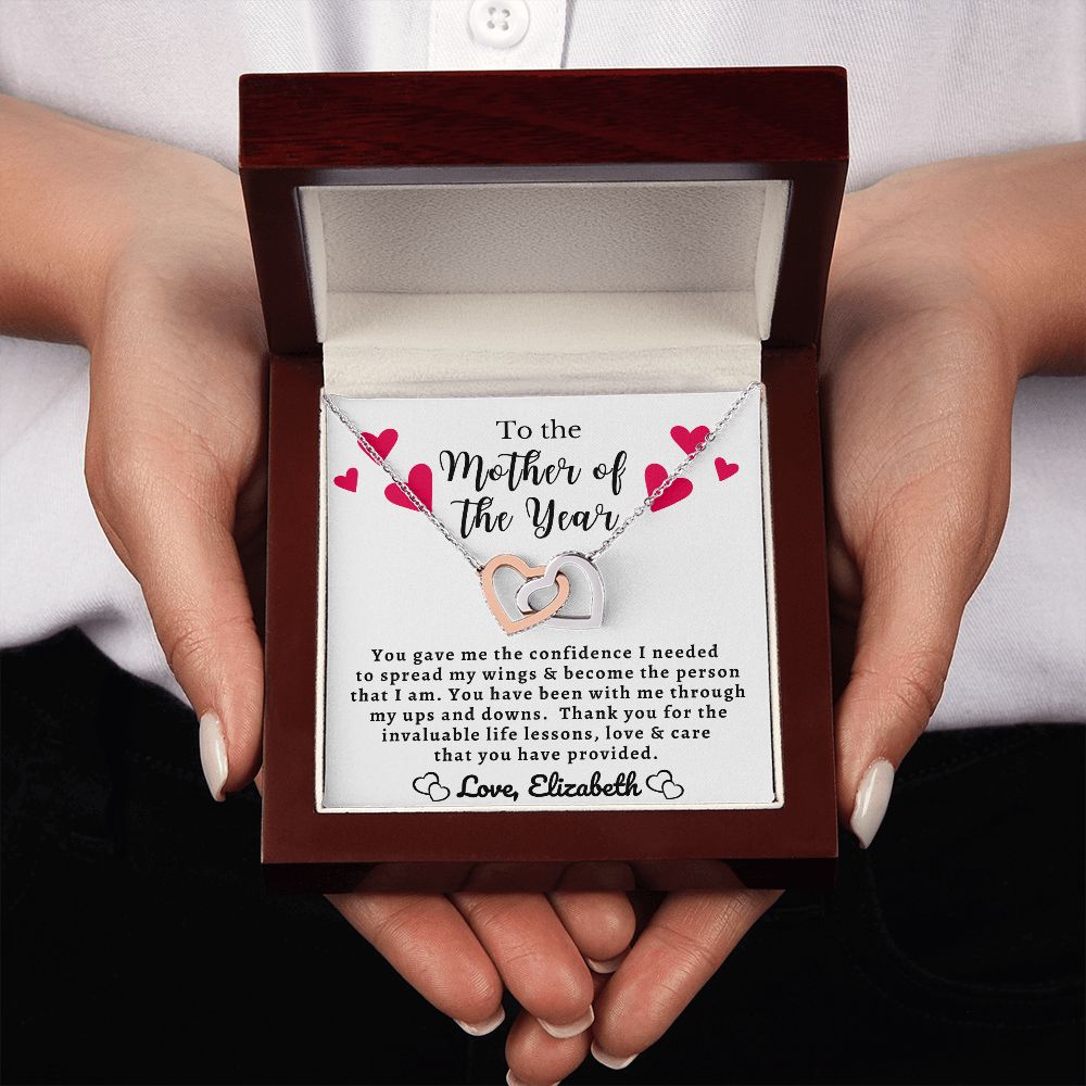 Almost Sold Out - Mother of the Year - Interlocking Hearts Necklace