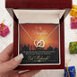 Almost Sold Out - TO MY DAUGHTER FOR EID – INTERLOCKING HEARTS NECKLACE