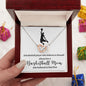 Almost Sold Out - Basketball Mom - Interlocking Hearts Necklace