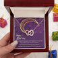 Almost Sold Out - TO MY WIFE FOR EID – INTERLOCKING HEARTS NECKLACE