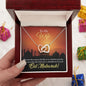 Almost Sold Out - TO MY WIFE FOR EID – INTERLOCKING HEARTS NECKLACE