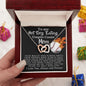 Almost Sold Out - Baseball Mom - Interlocking Hearts Necklace
