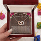 Almost Sold Out - TO MY MOTHER-IN-LAW - INTERLOCKING HEARTS NECKLACE