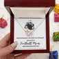 Almost Sold Out - Football Mom - Interlocking Hearts Necklace