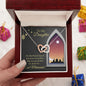 Almost Sold Out - TO MY DAUGHTER FOR EID – INTERLOCKING HEARTS NECKLACE