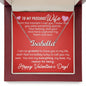 Almost Sold Out - TO MY PRECIOUS WIFE - Personalized Name Necklace