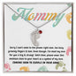 Almost Sold Out - To My Mommy - Custom Baby Feet Necklace
