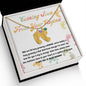 Almost Sold Out - I Love You Mommy - Custom Baby Feet Necklace with Birthstone