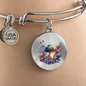 mushrooms (25) CIRCULAR LUXURY BANGLE ETSY