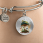 mushrooms (11) CIRCULAR LUXURY BANGLE ETSY
