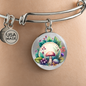 mushrooms (4) CIRCULAR LUXURY BANGLE ETSY