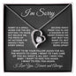 Almost Sold Out - I'M SORRY - FOREVER LOVE NECKLACE