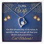 Almost Sold Out - To My Wife For Eid - Forever Love Necklace