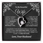 Almost Sold Out - TO MY BEAUTIFUL WIFE - FOREVER LOVE NECKLACE