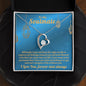 Almost Sold Out - TO MY SOULMATE - FOREVER LOVE NECKLACE