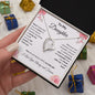 TO MY DAUGHTER - FOREVER LOVE NECKLACE