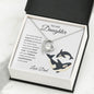 Almost Sold Out - TO MY DAUGHTER - FOREVER LOVE NECKLACE