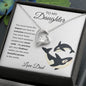 Almost Sold Out - TO MY DAUGHTER - FOREVER LOVE NECKLACE