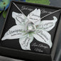 Almost Sold Out - TO MY DAUGHTER - FOREVER LOVE NECKLACE