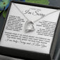 Almost Sold Out - I'M SORRY LOVE KNOT NECKLACE