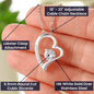 Almost Sold Out - TO MY BEAUTIFUL MOM - FOREVER LOVE NECKLACE