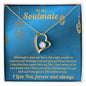 Almost Sold Out - TO MY SOULMATE - FOREVER LOVE NECKLACE