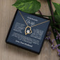 Almost Sold Out - TO MY BEAUTIFUL WIFE - FOREVER LOVE NECKLACE
