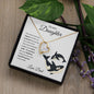 Almost Sold Out - TO MY DAUGHTER - FOREVER LOVE NECKLACE