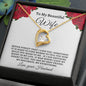 Almost Sold Out - TO MY BEAUTIFUL WIFE - FOREVER LOVE NECKLACE