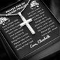 Almost Sold Out - Prayer for Badass Trucker - Cross Necklace