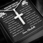 Almost Sold Out - Prayer for Badass Trucker - Cross Necklace